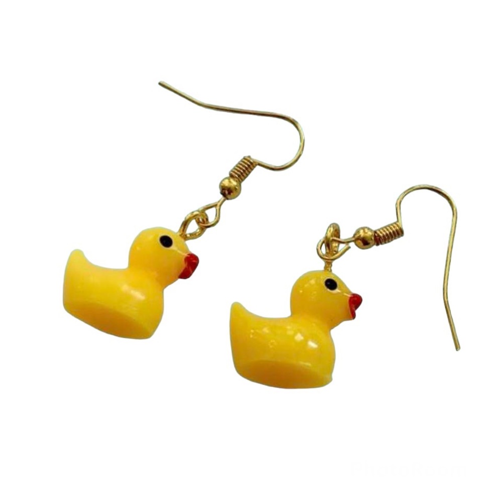 Rubber Duck Earrings